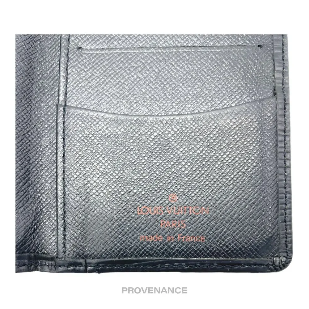 🔴 Louis Vuitton Pocket Organizer Wallet - Black Epi Leather - Picture 8 of 9